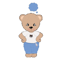 I Dont Know Teddy Bears Sticker