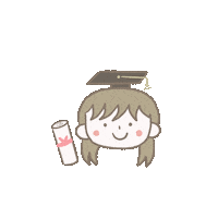 Girl Cartoon Sticker