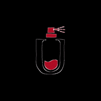 sunnezperu happy baile perfume spray GIF