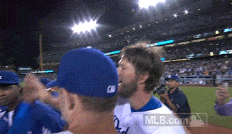 celebration smile GIF by MLB