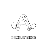 Abc Powerlifting Sticker by American Barbell Club