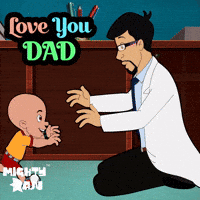 Family Father GIF by Chhota Bheem