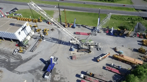 heavyhaulagetrucks giphyupload crane on rent crane rental services company crane hiring GIF