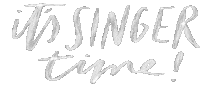 Itssingertime Sticker