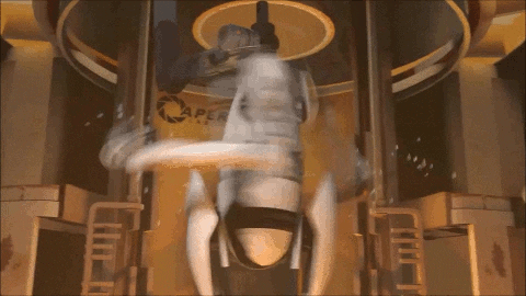 Portal 2 Caroline GIF