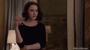 rachel brosnahan miriam GIF by The Marvelous Mrs. Maisel
