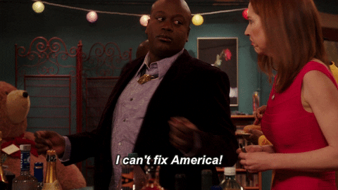 Titus Andromedon I Cant Fix America GIF by Unbreakable Kimmy Schmidt