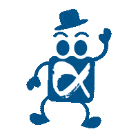 test alpha Sticker