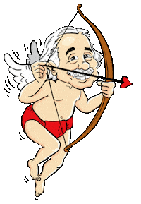 Cupid Love Sticker by Ollie's