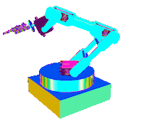 Art Spinning Sticker by badblueprints