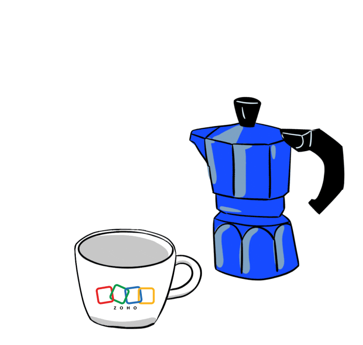 Time Growth Sticker by Zoho