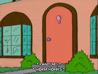 bart simpson simpsons home GIF