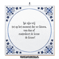 Humor Spreuk Sticker by Tegelspreuken.nl