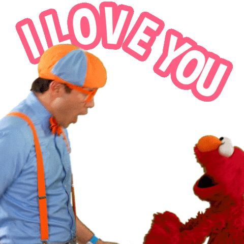 I Love You Hug Sticker by Moonbug