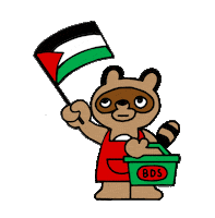 Flag Protest Sticker