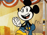 Mickey Mouse Clapping Hands GIF by Disney