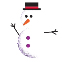 UQLife christmas frank snowman market Sticker