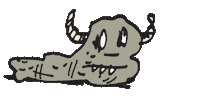 Monster Move Sticker