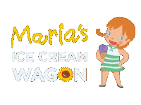 Ice Cream Childhood Cancer Sticker by Prayers From Maria Foundation