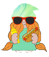 Summer Sunglasses Sticker