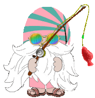 Summer Gnome Sticker