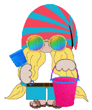 Summer Gnome Sticker