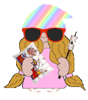 Summer Sunglasses Sticker