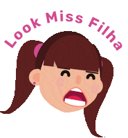 Look Miss Sticker by yogomotion