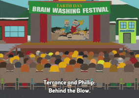 festival crowd GIF by South Park 
