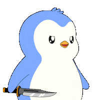 Angry Penguin Sticker by Pudgy Penguins