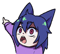 SharpTsuki fun meme fox surprise Sticker