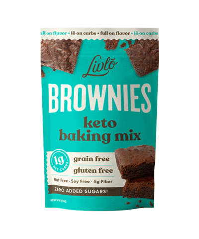 livlofoodco vegan bounce baking keto Sticker