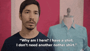 justin long shopping GIF