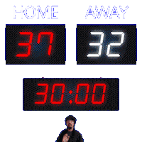 32 Away Sticker