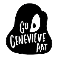 Gogenevieveart Sticker