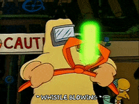 homer simpson work GIF