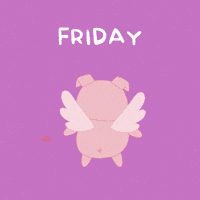 Its Friday GIF by PositivelyPigasus