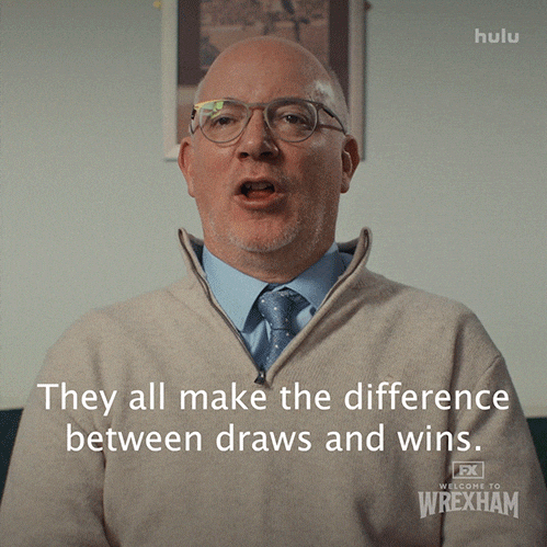 Wrexham Afc Football GIF by Welcome to Wrexham