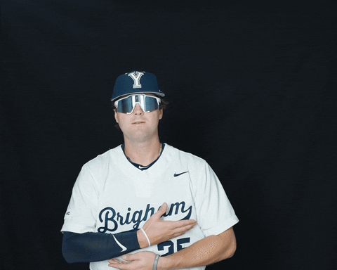 College Baseball Sport GIF by BYU Cougars