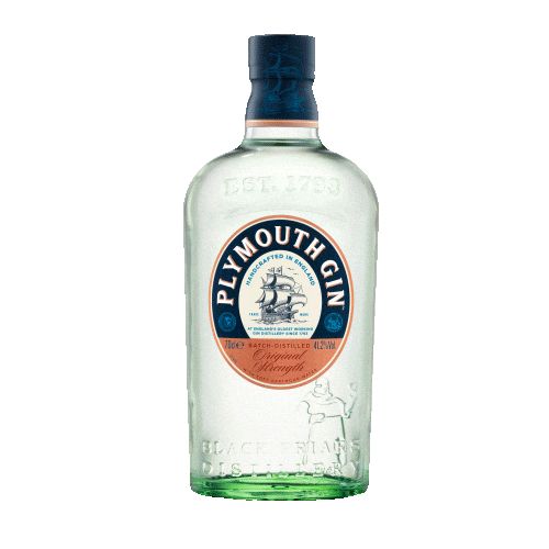 PlymouthGinGlobal drink alcohol bottle england Sticker