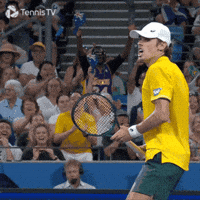 Celebrate De Minaur GIF by Tennis TV
