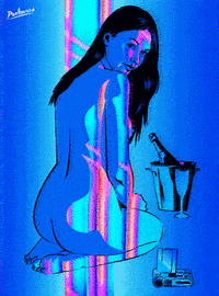 sexy art GIF by PEEKASSO