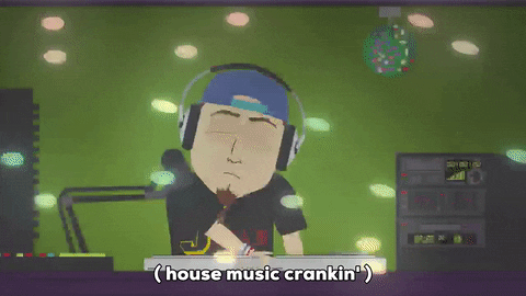 dj dancing GIF by South Park 