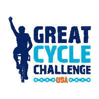 GCC_USA gcc gccusa greatcyclechallengeusa great cycle challenge Sticker