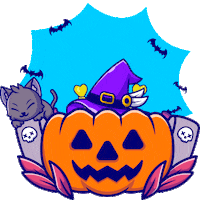 Halloween Monster Sticker