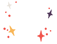 la_biscornue happy wow what star Sticker