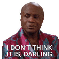 I Dont Think So Nathan Lee Graham Sticker by HULU