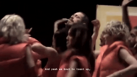 Lyric Video GIF by Post Malone