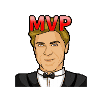 stanleymc mvp tuxedo most valuable player josh stanley Sticker