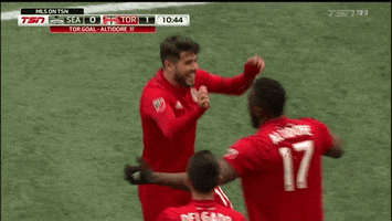alejandro pozuelo hug GIF by Toronto FC
